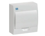 Quadro De Distribuição Weg 8 Disjuntor Din De Sobrepor Branco 